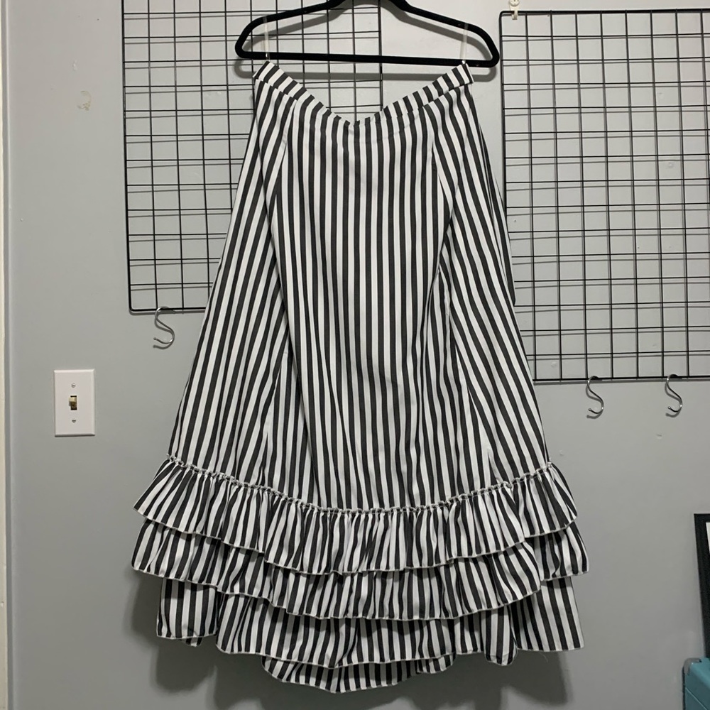 Vintage Gothic Victorian Skirt Renaissance Style